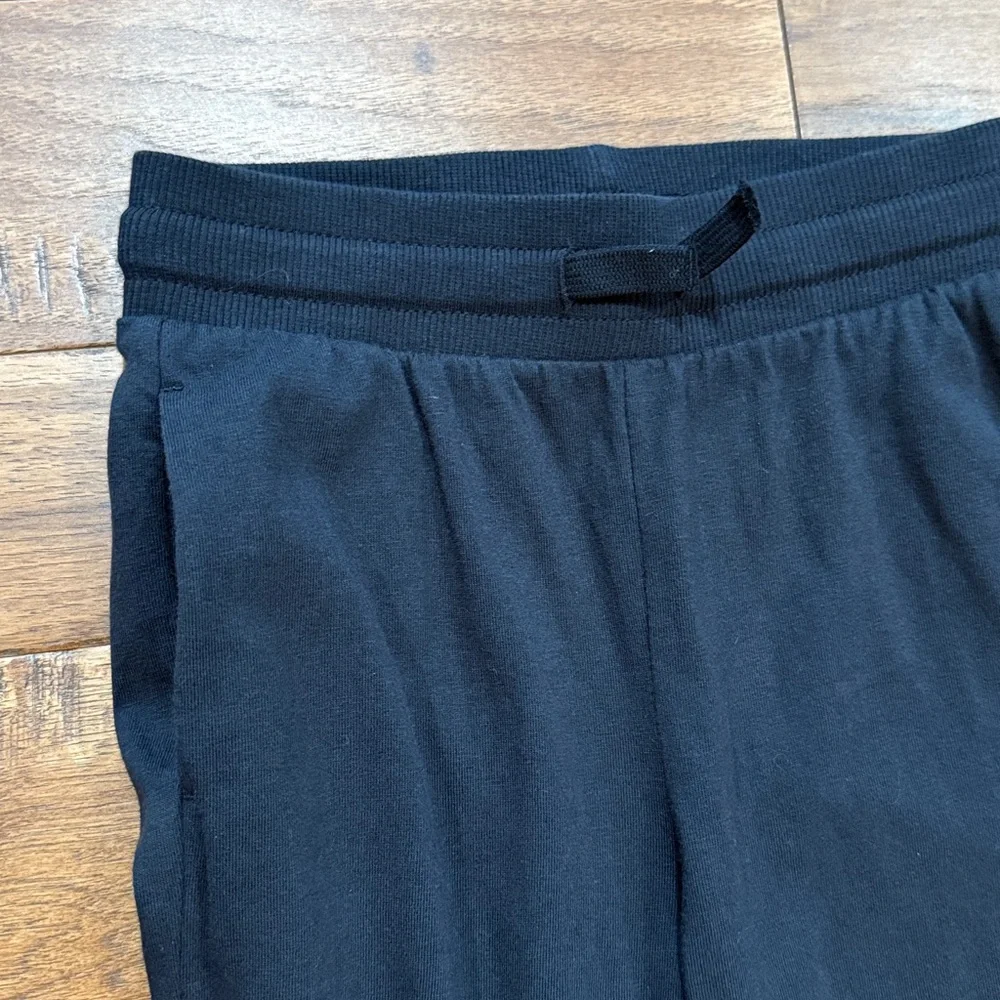 H&M Girls Cotton Black Jogger Pants - Size US 7